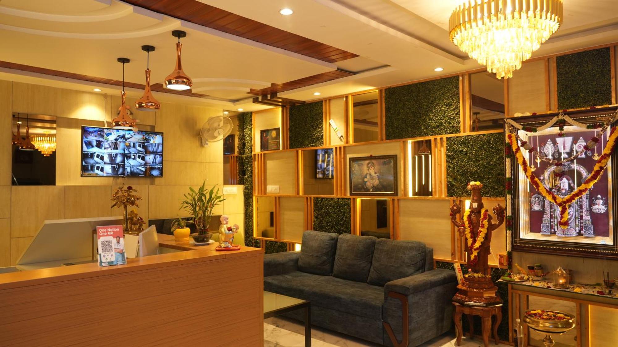 Hotel Mountview Comforts Tirupati Eksteriør bilde